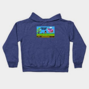 Duck Hunt Dog DEAD! Kids Hoodie